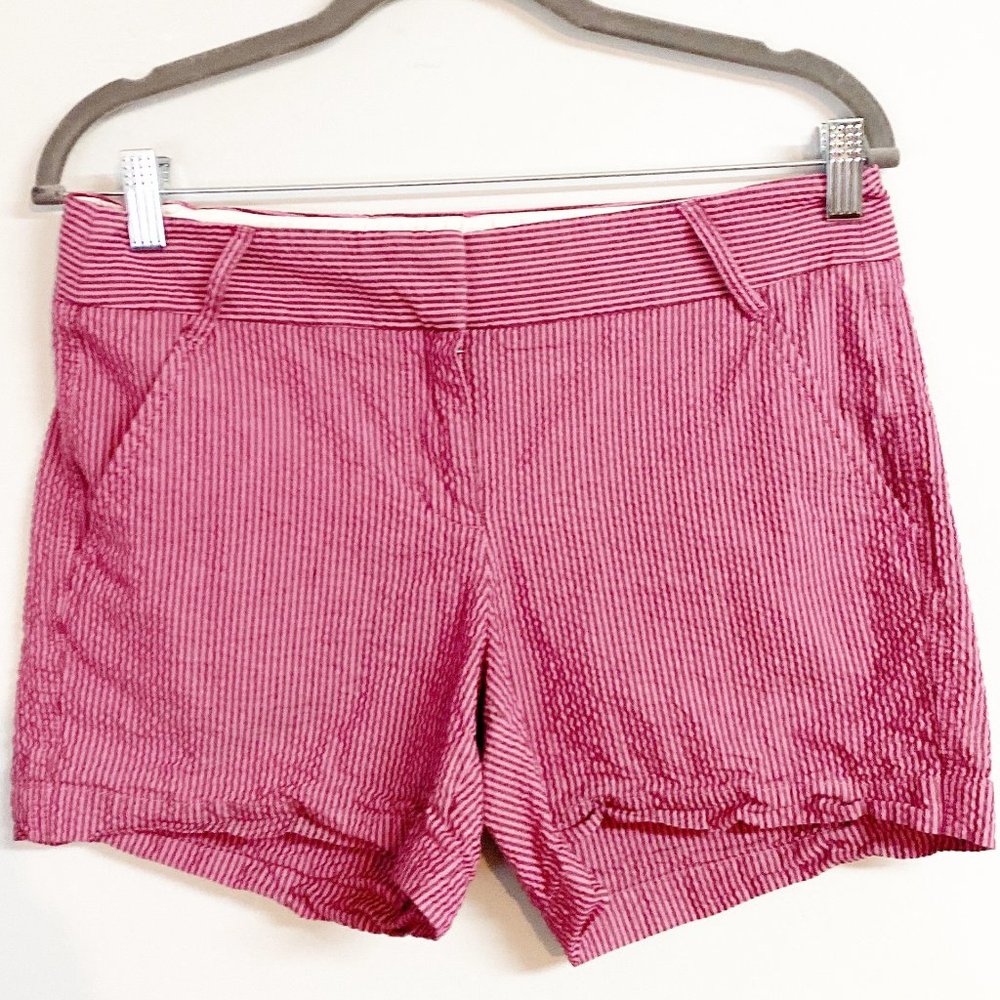 J. Crew Seersucker Shorts Size 4 